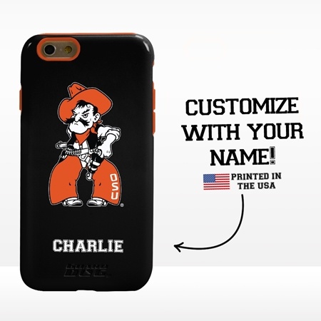 Collegiate Case for iPhone 6 / 6s  – Hybrid Oklahoma State Cowboys - Personalized

