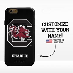 
Collegiate Case for iPhone 6 / 6s  – Hybrid South Carolina Gamecocks - Personalized