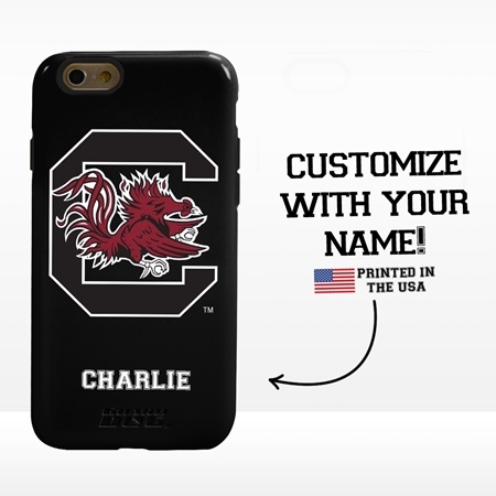 Collegiate Case for iPhone 6 / 6s  – Hybrid South Carolina Gamecocks - Personalized
