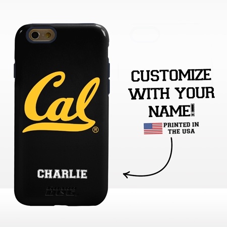 Collegiate Case for iPhone 6 / 6s  – Hybrid Cal Berkeley Golden Bears - Personalized
