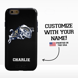 
Collegiate Case for iPhone 6 / 6s  – Hybrid Navy Midshipmen - Personalized