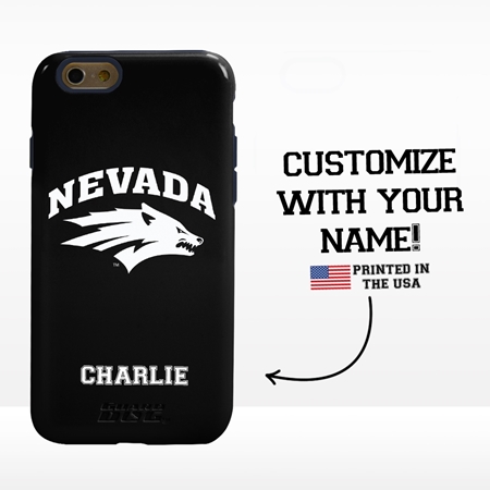 Collegiate Case for iPhone 6 / 6s  – Hybrid Nevada Wolf Pack - Personalized
