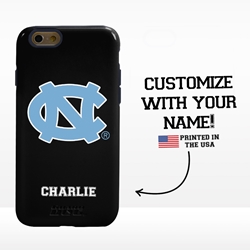 
Collegiate Case for iPhone 6 / 6s  – Hybrid North Carolina Tar Heels - Personalized