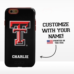 
Collegiate Case for iPhone 6 / 6s  – Hybrid Texas Tech Red Raiders - Personalized