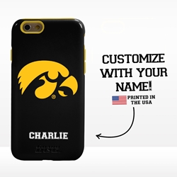 
Collegiate Case for iPhone 6 / 6s  – Hybrid Iowa Hawkeyes - Personalized