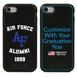 
Collegiate Alumni Case for iPhone 7 / 8 / SE – Hybrid Air Force Falcons - Personalized
