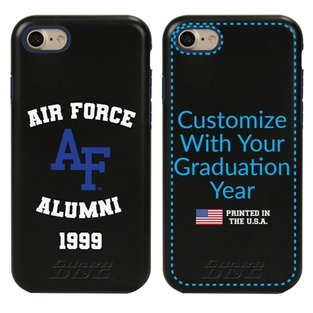 Collegiate Alumni Case for iPhone 7 / 8 / SE – Hybrid Air Force Falcons - Personalized
