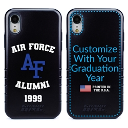 
Collegiate Alumni Case for iPhone XR – Hybrid Air Force Falcons - Personalized