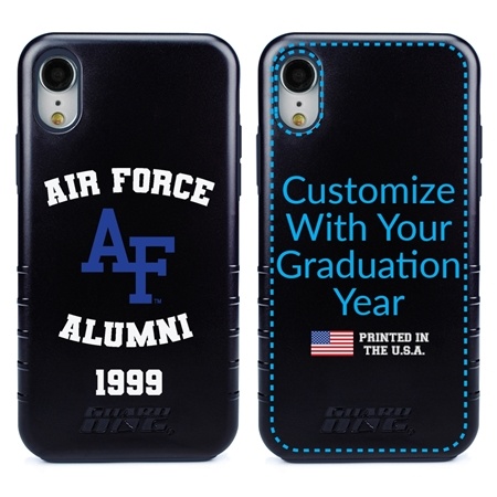 Collegiate Alumni Case for iPhone XR – Hybrid Air Force Falcons - Personalized
