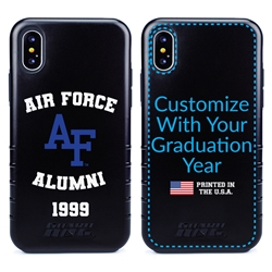 
Collegiate Alumni Case for iPhone XS Max – Hybrid Air Force Falcons - Personalized