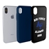 Collegiate Alumni Case for iPhone XS Max – Hybrid Air Force Falcons - Personalized
