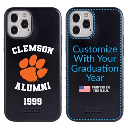 
Collegiate Alumni Case for iPhone 12 Pro Max – Hybrid Clemson Tigers - Personalized