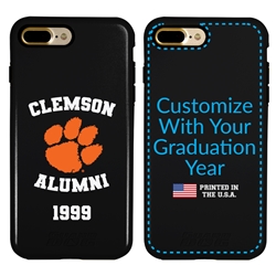 
Collegiate Alumni Case for iPhone 7 Plus / 8 Plus – Hybrid Clemson Tigers - Personalized