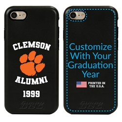 
Collegiate Alumni Case for iPhone 7 / 8 / SE – Hybrid Clemson Tigers - Personalized