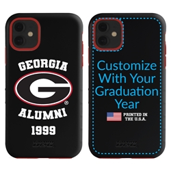 
Collegiate Alumni Case for iPhone 11 – Hybrid Georgia Bulldogs - Personalized