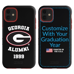 
Collegiate Alumni Case for iPhone 11 – Hybrid Georgia Bulldogs - Personalized