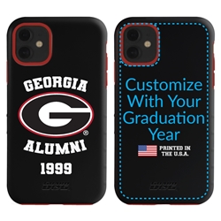 
Collegiate Alumni Case for iPhone 11 – Hybrid Georgia Bulldogs - Personalized