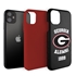 Collegiate Alumni Case for iPhone 11 – Hybrid Georgia Bulldogs - Personalized
