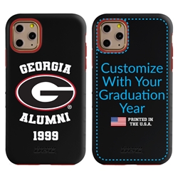 
Collegiate Alumni Case for iPhone 11 Pro – Hybrid Georgia Bulldogs - Personalized
