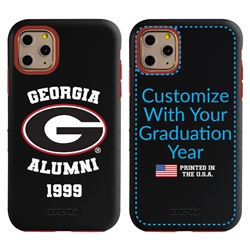 
Collegiate Alumni Case for iPhone 11 Pro – Hybrid Georgia Bulldogs - Personalized