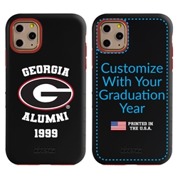 
Collegiate Alumni Case for iPhone 11 Pro Max – Hybrid Georgia Bulldogs - Personalized