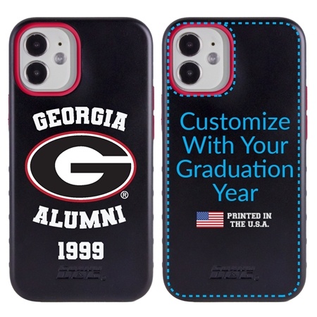 Collegiate Alumni Case for iPhone 12 Mini – Hybrid Georgia Bulldogs - Personalized
