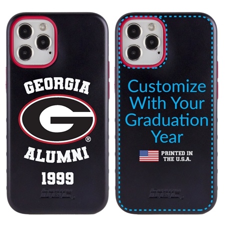 Collegiate Alumni Case for iPhone 12 Pro Max – Hybrid Georgia Bulldogs - Personalized
