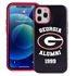 Collegiate Alumni Case for iPhone 12 Pro Max – Hybrid Georgia Bulldogs - Personalized
