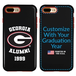 
Collegiate Alumni Case for iPhone 7 Plus / 8 Plus – Hybrid Georgia Bulldogs - Personalized