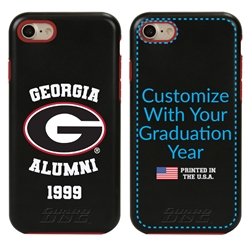 
Collegiate Alumni Case for iPhone 7 / 8 / SE – Hybrid Georgia Bulldogs - Personalized