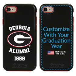 
Collegiate Alumni Case for iPhone 7 / 8 / SE – Hybrid Georgia Bulldogs - Personalized