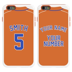 
Personalized Baseball Jersey Case for iPhone 6 Plus / 6s Plus – Hybrid – (White Case)