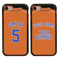 
Personalized Baseball Jersey Case for iPhone 7 / 8 / SE – Hybrid – (Black Case)