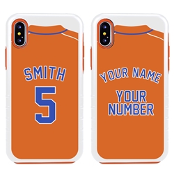 
Personalized Baseball Jersey Case for iPhone Xs Max – Hybrid – (White Case)