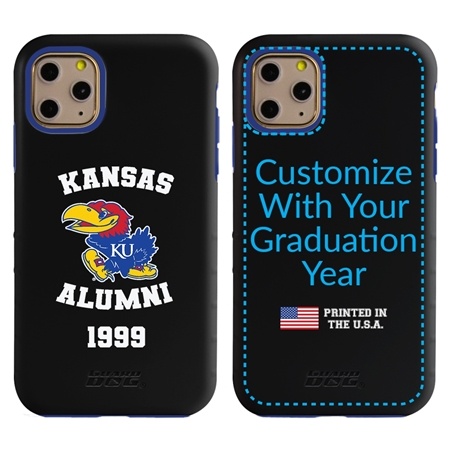 Collegiate Alumni Case for iPhone 11 Pro Max – Hybrid Kansas Jayhawks
