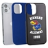 Collegiate Alumni Case for iPhone 12 Mini – Hybrid Kansas Jayhawks
