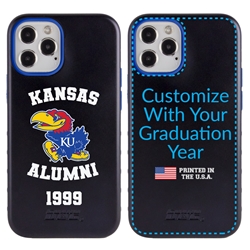 
Collegiate Alumni Case for iPhone 12 Pro Max – Hybrid Kansas Jayhawks