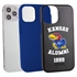 Collegiate Alumni Case for iPhone 12 Pro Max – Hybrid Kansas Jayhawks
