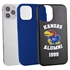Collegiate Alumni Case for iPhone 12 / 12 Pro – Hybrid Kansas Jayhawks
