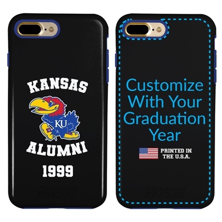 Collegiate Alumni Case for iPhone 7 Plus / 8 Plus – Hybrid Kansas Jayhawks
