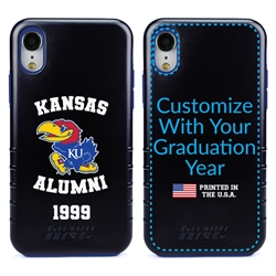 
Collegiate Alumni Case for iPhone XR – Hybrid Kansas Jayhawks