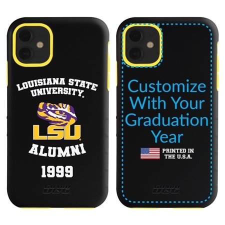 Collegiate Alumni Case for iPhone 11 – Hybrid LSU Tigers
