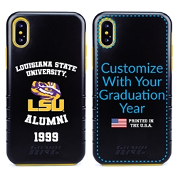 
Collegiate Alumni Case for iPhone X / XS – Hybrid LSU Tigers