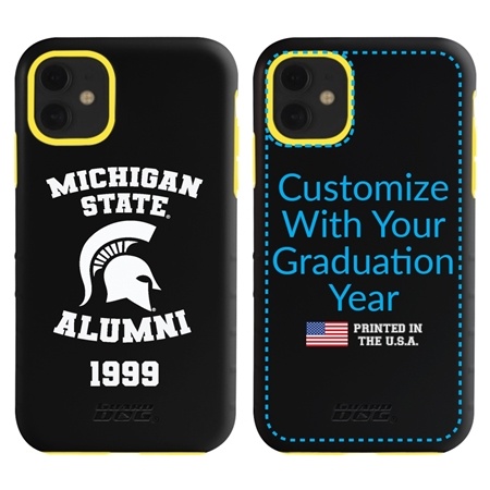 Collegiate Alumni Case for iPhone 11 – Hybrid Michigan State Spartans
