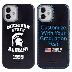 
Collegiate Alumni Case for iPhone 12 Mini – Hybrid Michigan State Spartans