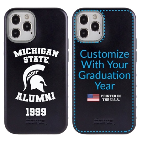 Collegiate Alumni Case for iPhone 12 / 12 Pro – Hybrid Michigan State Spartans
