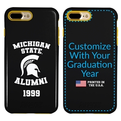 
Collegiate Alumni Case for iPhone 7 Plus / 8 Plus – Hybrid Michigan State Spartans