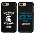 Collegiate Alumni Case for iPhone 7 Plus / 8 Plus – Hybrid Michigan State Spartans
