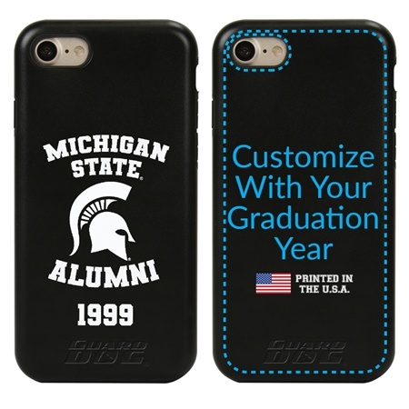 Collegiate Alumni Case for iPhone 7 / 8 / SE – Hybrid Michigan State Spartans
