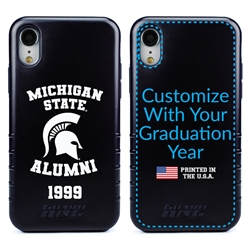 
Collegiate Alumni Case for iPhone XR – Hybrid Michigan State Spartans